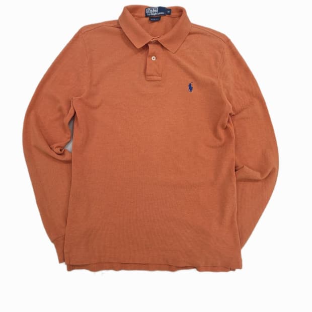 [M/Slim fit] 폴로 랄프로렌 슬림핏 긴팔 피케 카라 티셔츠