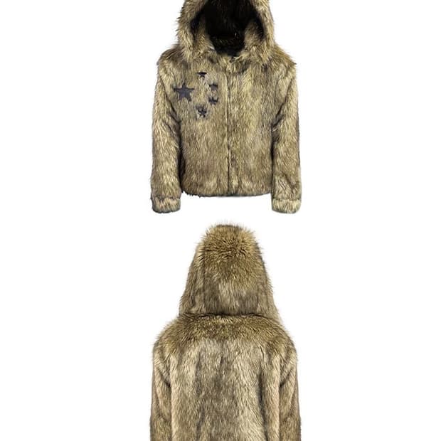 Opium Wolf Star Fur Jacket