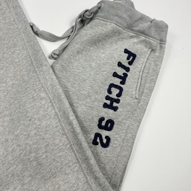 아베크롬비 뉴욕 피치 그레이 츄리닝바지 (L)