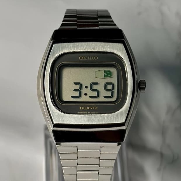 빈티지 세이코 디지털 시계