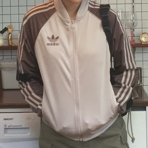 아디다스 져지 초코브라운