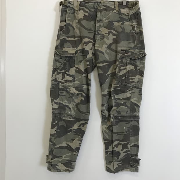 EDWIN 에드윈 00s Y2K 카모팬츠 [32-34인치]
