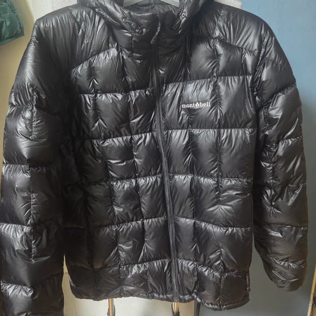 몽벨 플라즈마1000 알파인 블랙 xl