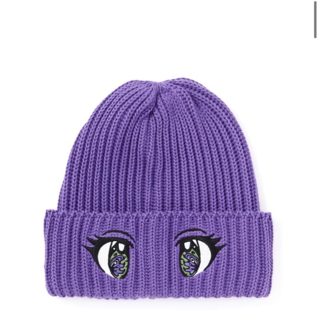 니들스 x 카에 타나카 워치캡 (비니) 퍼플 