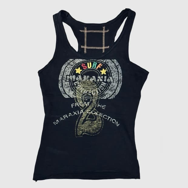 데미지 빈티지 나시