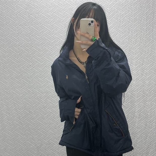 폴로 랄프로렌 올드스쿨 빈티지 바람막이 자켓 L C08330