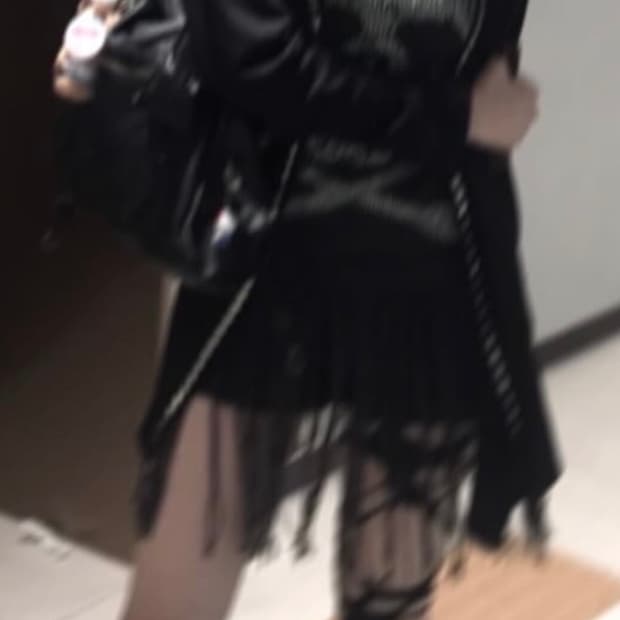 고스 펑크 락시크 스터드디테일 가디건