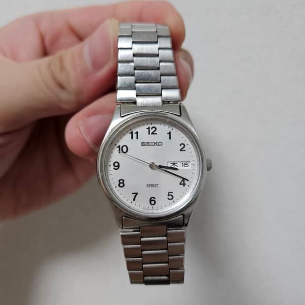 세이코 스피릿 빈티지 쿼츠 시계 Seiko Spirit Quartz