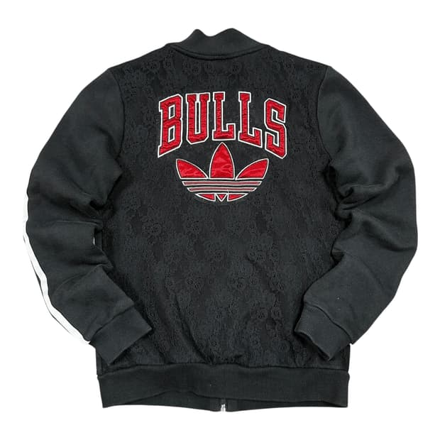 ✨ (바배) 아디다스 시카고 불스 파이어버드 코튼 트랙탑 져지 