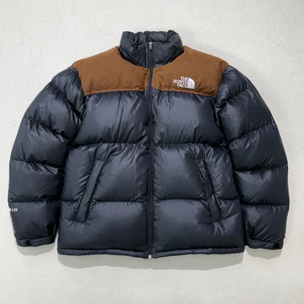 노스페이스 한정판 스웨이드눕시 패딩 XL 105-110