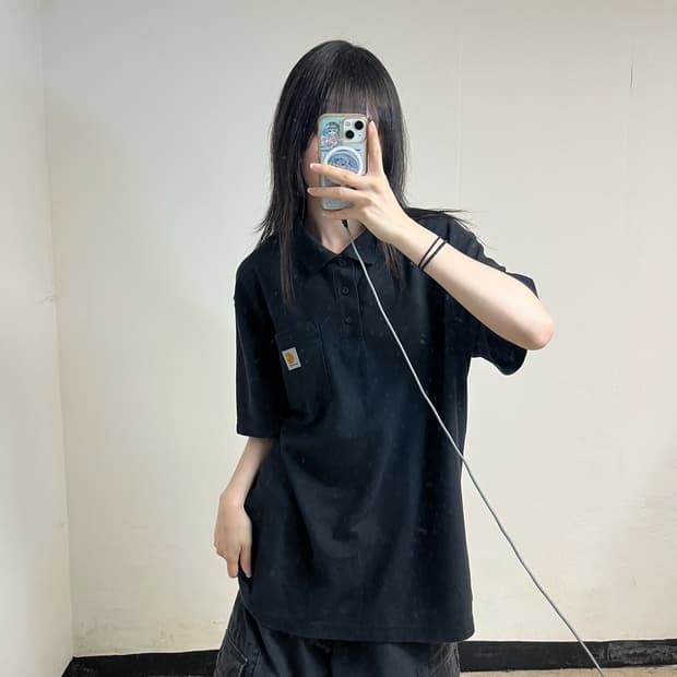 Carhartt Black Collar T-Shirt