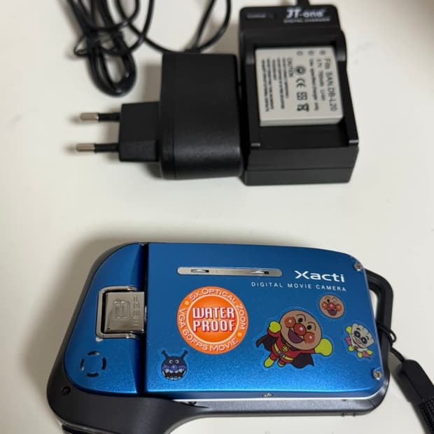 산요 작티 방수 디지털 무비 카메라 작례o