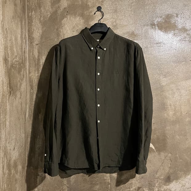 빈폴 린넨 솔리드 셔츠