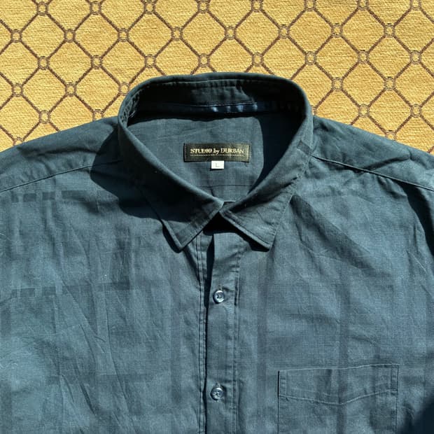 D.URBAN 네이비 드레스 셔츠