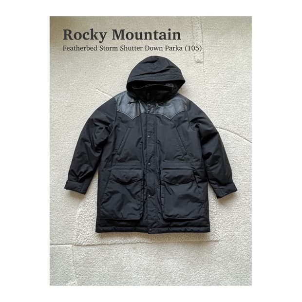 록키마운틴 페더베드 스톰셔터 다운 파카 (105)