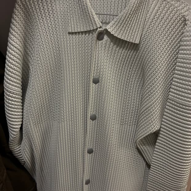 옴므플리세 펀칭 자켓 2