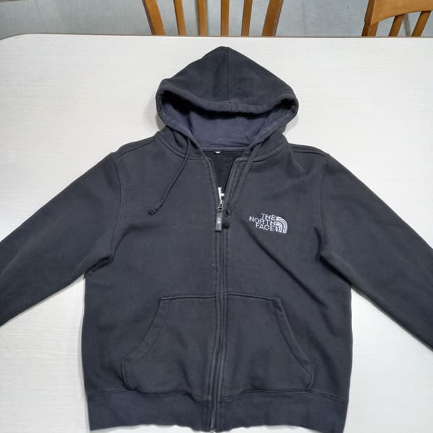 M95 NORTHFACE Kor 약기모 자수로고 후드집업 블랙 M-971