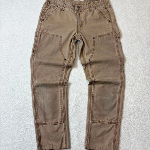 칼하트 00's 워시드 더블니 카고 팬츠 PN6273