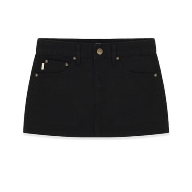 [L] 글로니 99 LOW-RISE MINI SKIRT BLACK