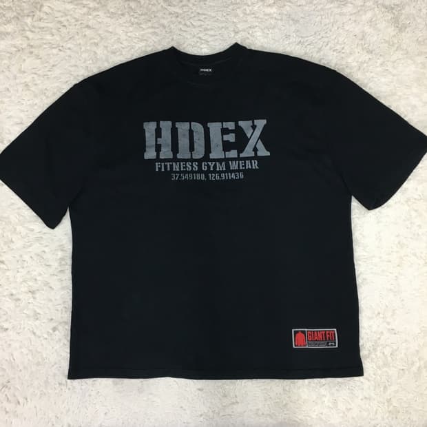 HDEX 헤비 반팔티 GG01