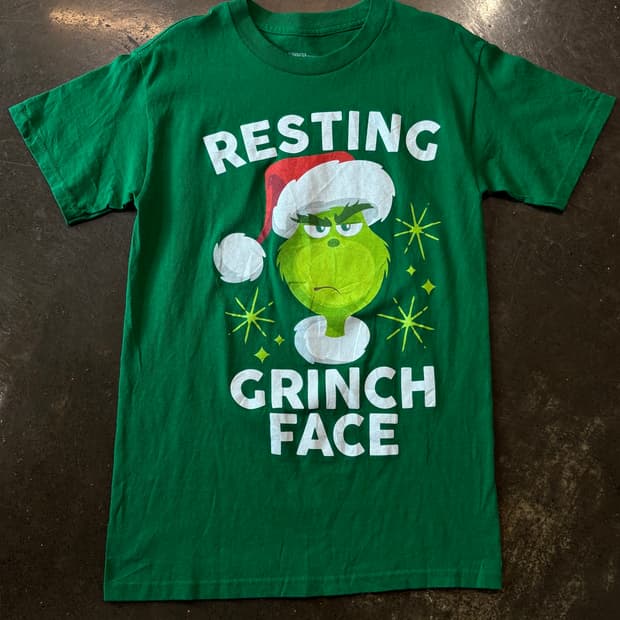 The Grinch Resting Grinch Face T-Shirt