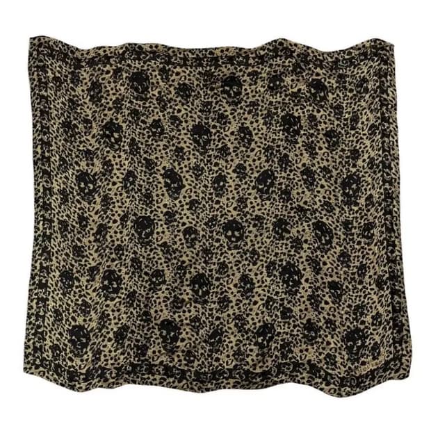 [os] 알렉산더 맥퀸 스컬 레오파드 스카프