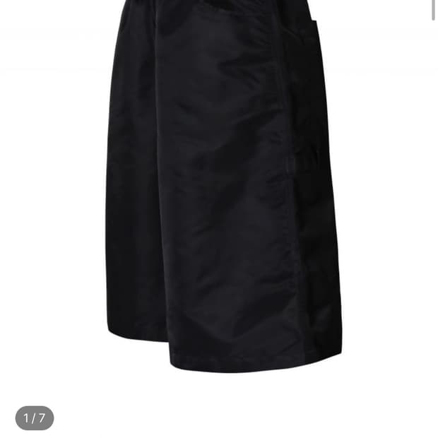 Mjd renylon wide carpenter bermuda black