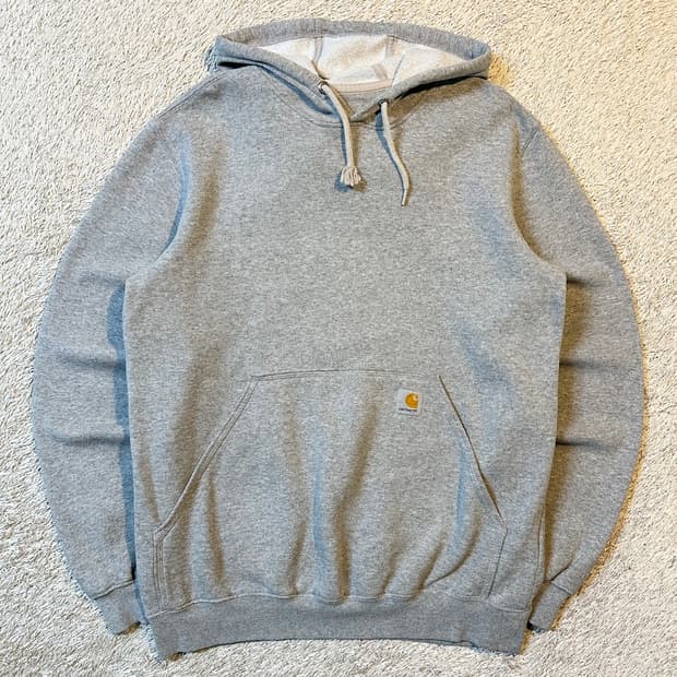 칼하트 CARHARTT 미드웨이트 오리지널핏 기모 후드티 그레이