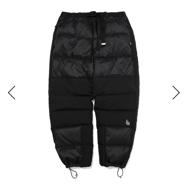 패치선데이 구스다운 팬츠 블랙 L