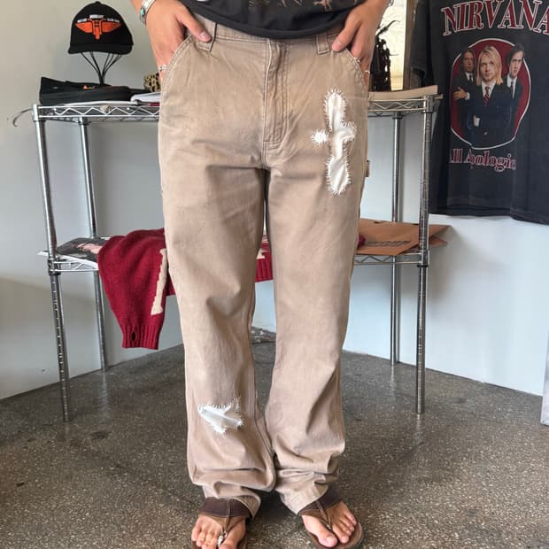 칼하트 카펜터 팬츠 사시코 커스텀