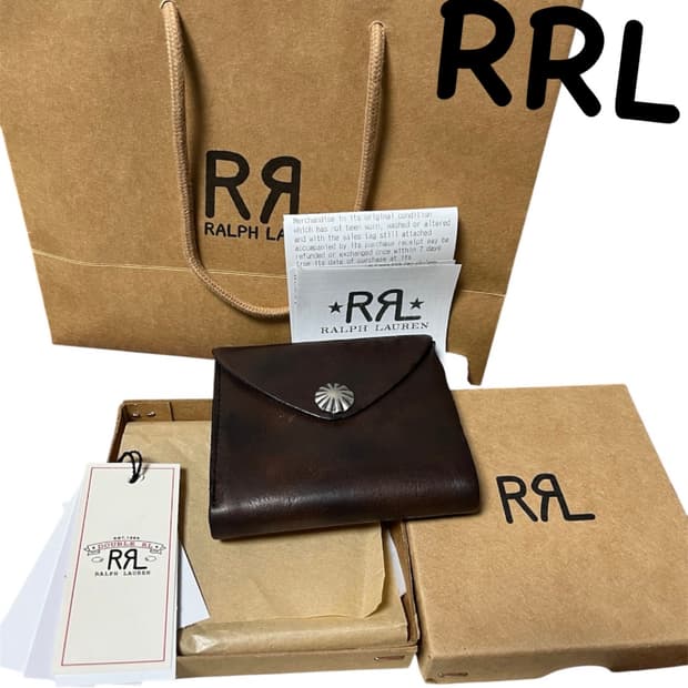 RRL 콘초 반지갑 월렛
