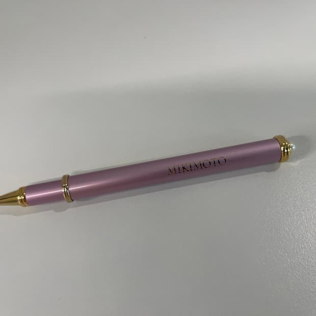 미키모토 펄 진주 장식 볼펜 10번 MIKIMOTO