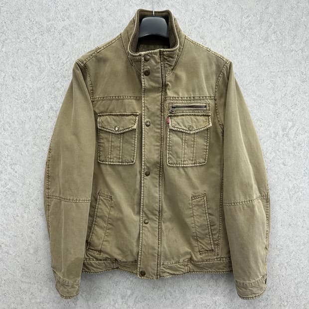 95 리바이스 남자 워싱 누빔 필드 자켓