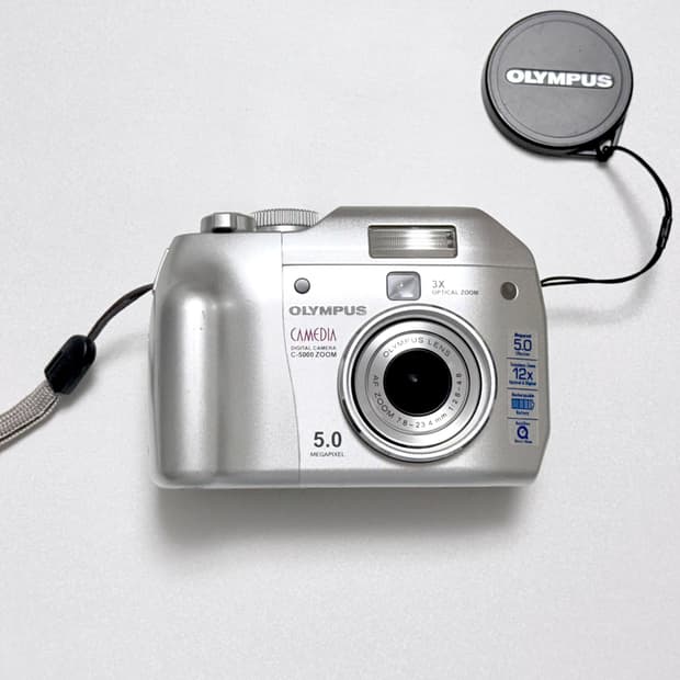 올림푸스 카메디아 C5000 빈티지 디지털카메라