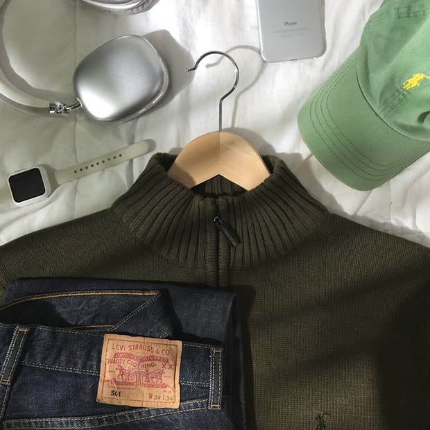 (WOMAN) 폴로랄프로렌 니트집업 XL