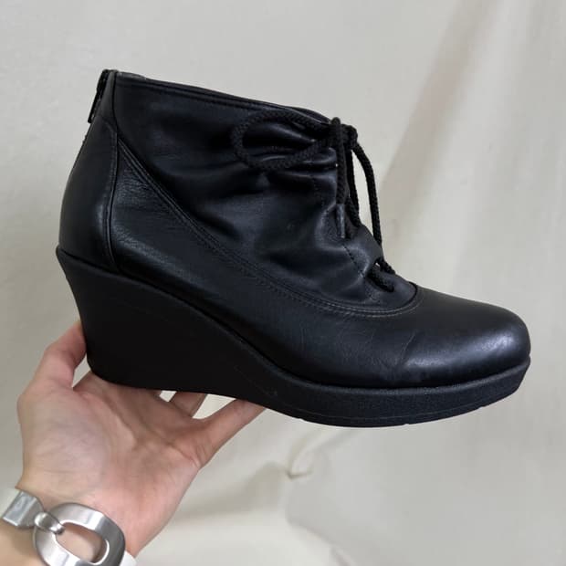 Sora of Air 웨지힐 부츠 (Made in Japan)