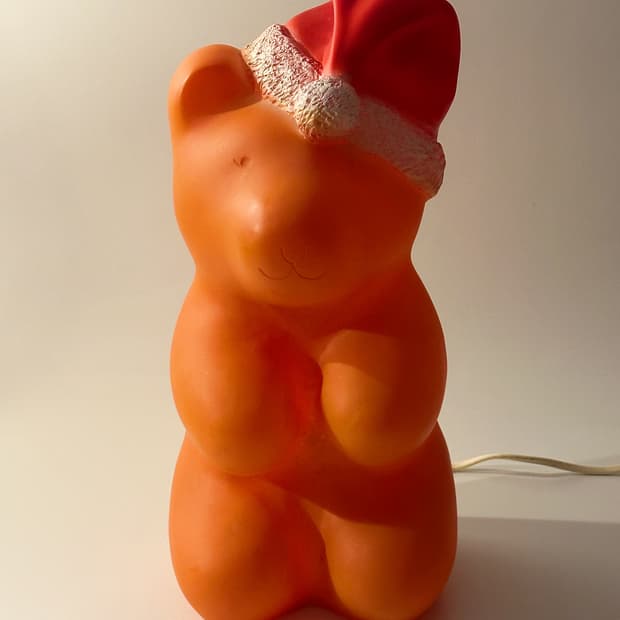 90’s 독일 Heico 빈티지 테이블 조명 하리보 싼타 곰돌이 루미베어