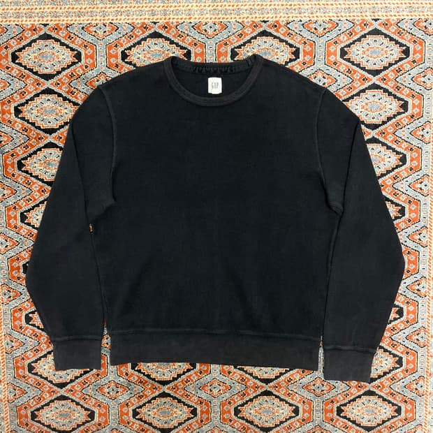 갭 차콜 코듀로이 긴팔티셔츠 남성M