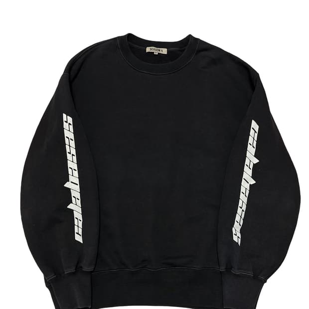 Yeezy 이지 시즌4 블랙 맨투맨