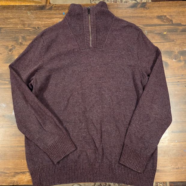 캘빈클라인 짚업니트