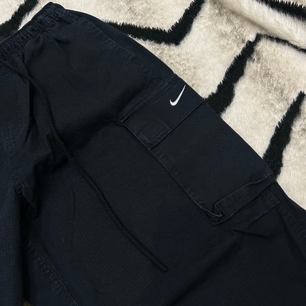 [S]나이키 우먼스 카고 우븐 팬츠/블랙
