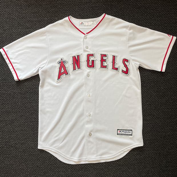 MLB 마제스틱 LA 에인절스 홈 유니폼