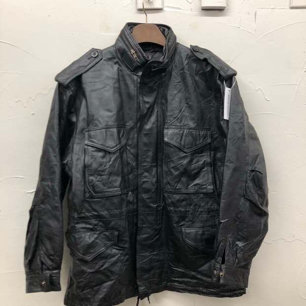 소가죽 필드자켓