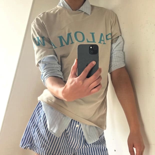 [S,M,L]팔로마울 Palo 티셔츠/베이지