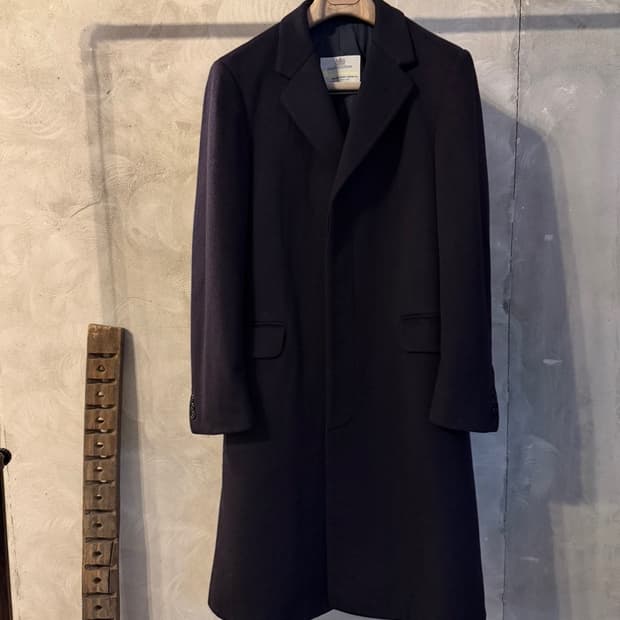 아쿠아스큐텀 캐시미어 체스터필드코트 95-100