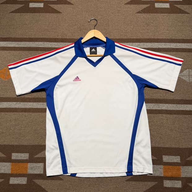 아디다스 풋볼 져지 반팔 L 블록코어