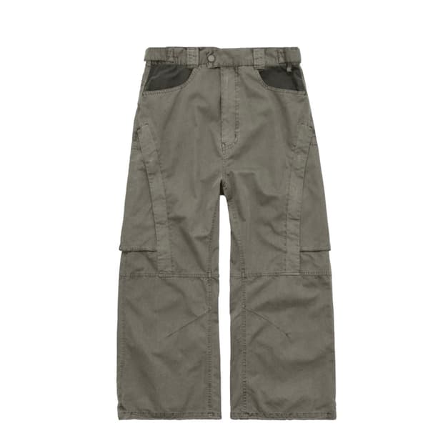 폴리테루 보더 팬츠 베이지 3사이즈