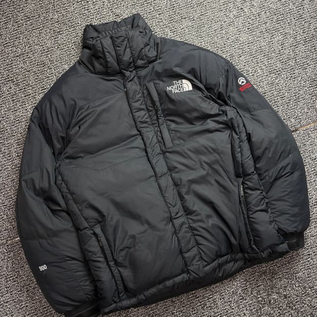 노스페이스 서밋 시리즈 블랙 구스 다운 푸퍼 패딩 2087