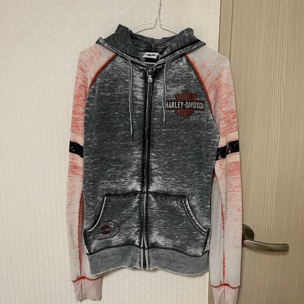 할리데이비슨 큐빅 후드집업
