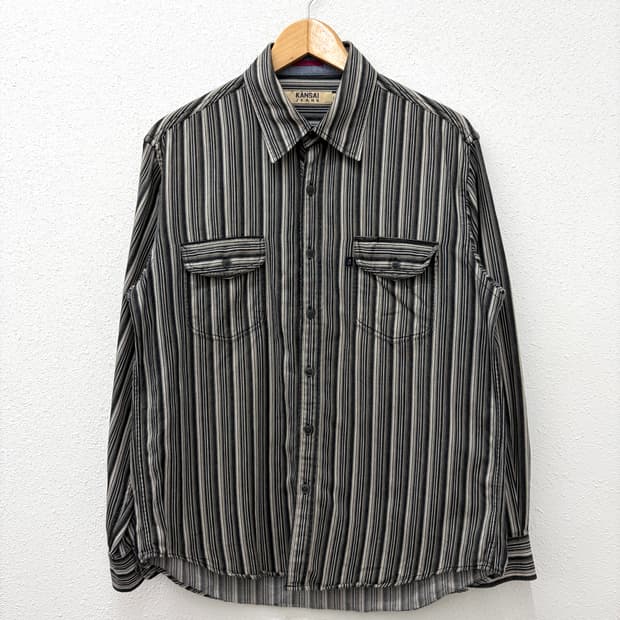 KANSAI JEANS 스트라이프 셔츠